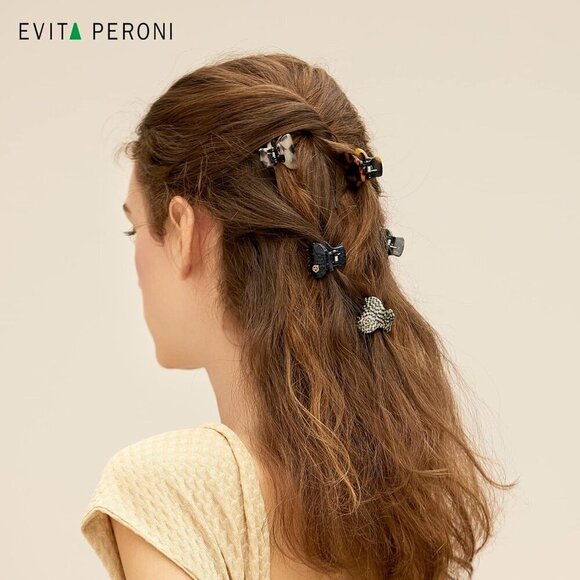 Small Hair Claw Clips Thin Hair Bangs Buns Braided Accessories Mini Jaw main image 7